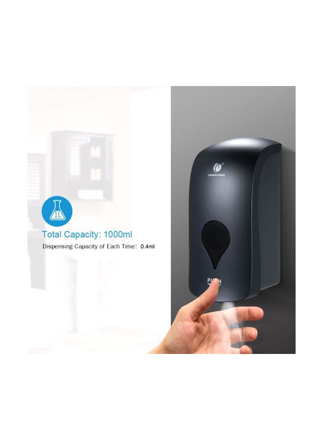 CHUANGDIAN Soap Dispenser With Infrared Sensor Black - Image 5