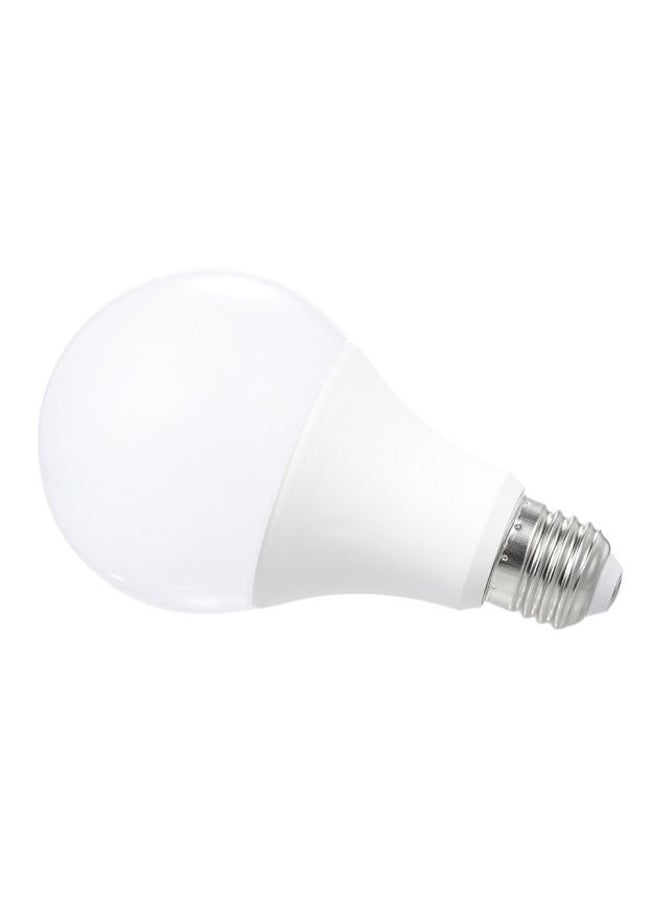 LED Lamp With Remote Controller White/Silver/Red 14cm - Image 2