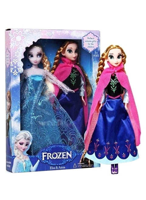 Disney FROZEN 2-Piece Paral Elsa And Anna Fashion Doll Set Best