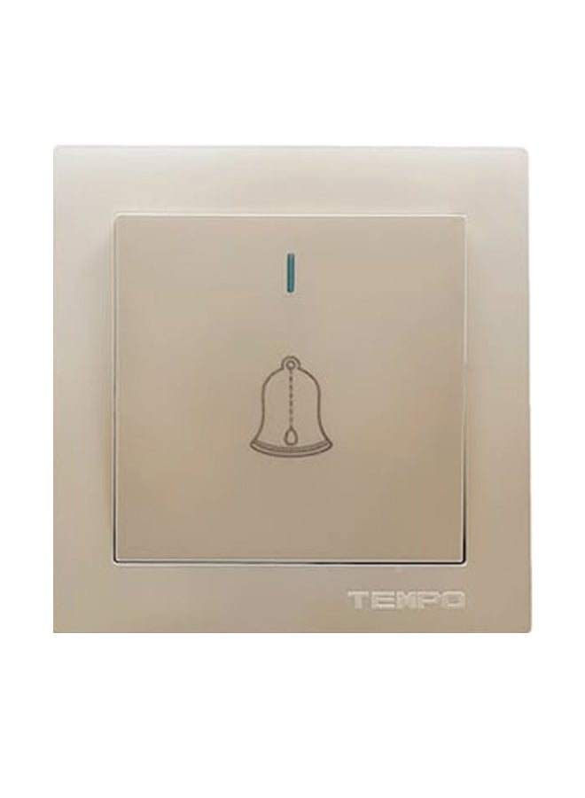 TEMPO Doorbell Switch Pearl White  - Image 1