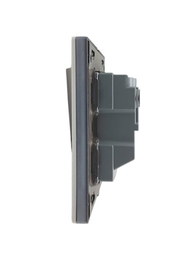 TEMPO 4 Gang Wall Switch Pearl White 7x7cm  - Image 2