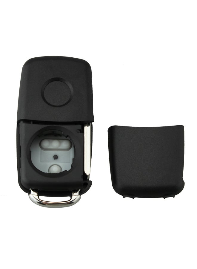 Folding Flip Key Shell Case For VW Polo Golf MK6 Touareg - Image 3