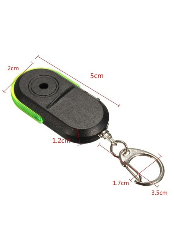 LED Light Whistle Mini Anti Lost Key Finder