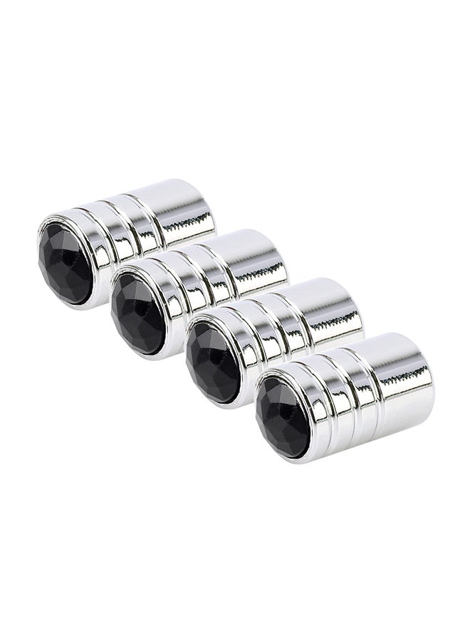 Generic 4-Piece Gas Car Tire Valve Cap  - Image 1