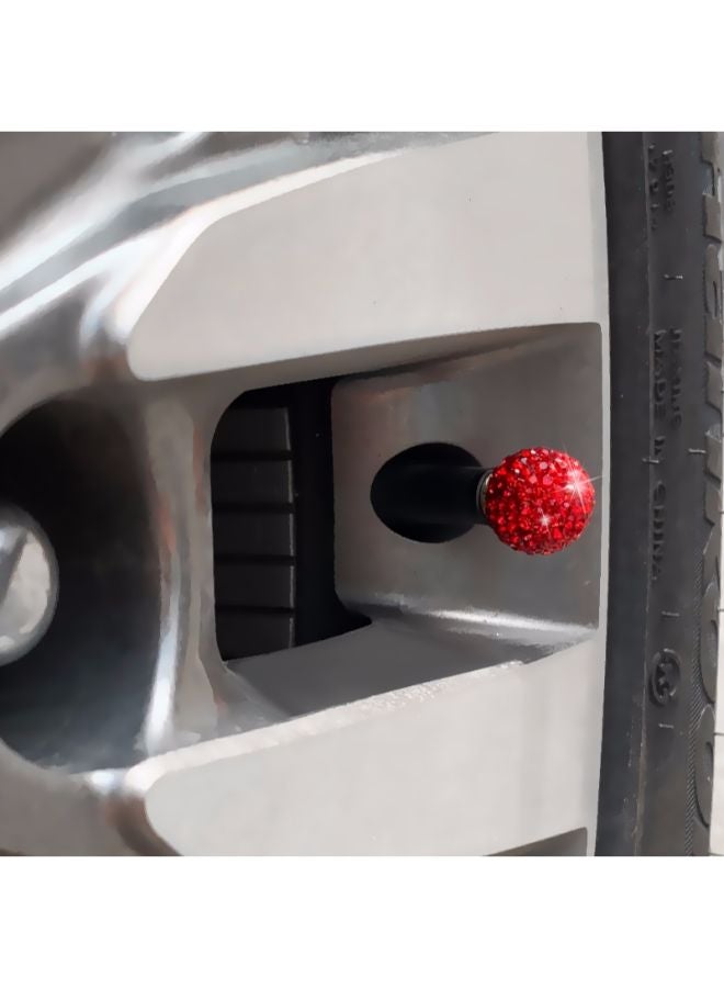Generic 4 -Piece Gas Car Tire Valve Cap  - Image 3