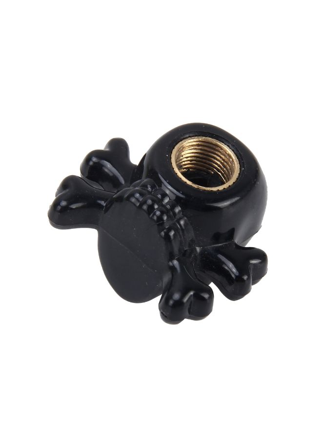 Generic 4-Piece Skull Shaped Car Tire Valve Cap  - Image 2