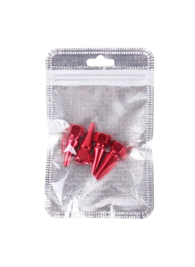 Generic 4-Piece Sharp Mouth Shaped Car Tire Valve Cap  - Image 4