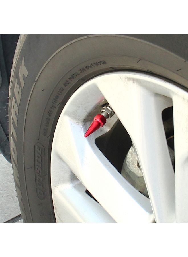 Generic 4-Piece Sharp Mouth Shaped Car Tire Valve Cap  - Image 5