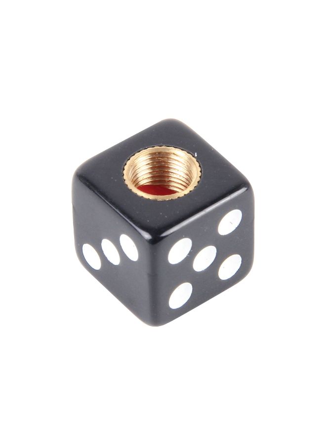 Generic 4-Piece Dice Shaped Car Tire Valve Stem Cap  - Image 5