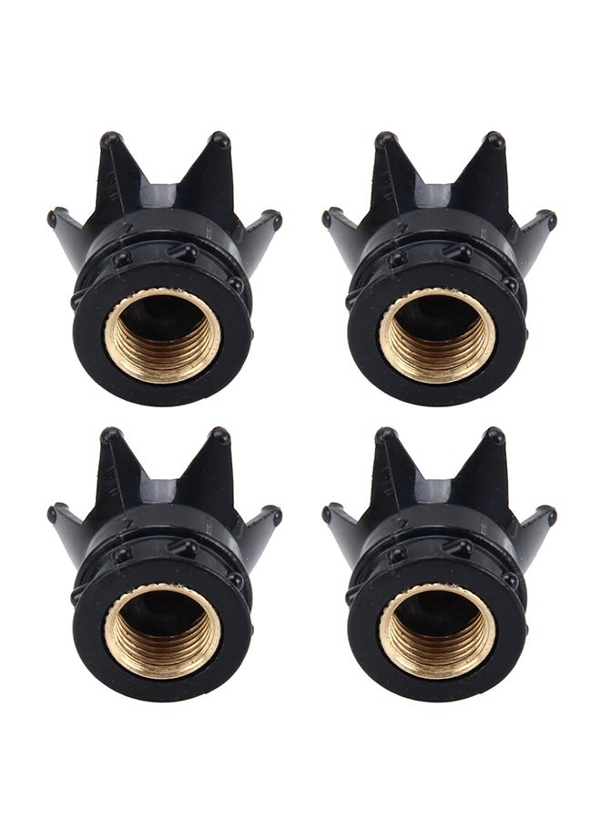 Generic 4-Piece Car Tire Valve Cap  - Image 1