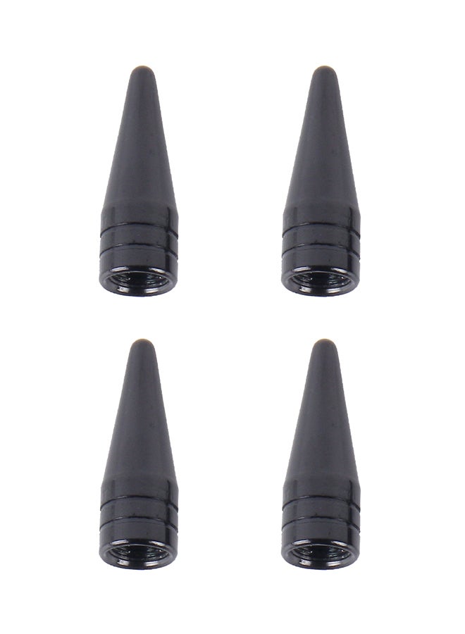 Generic 4-Piece Sharp Mouth Shaped Car Tire Valve Cap  - Image 1