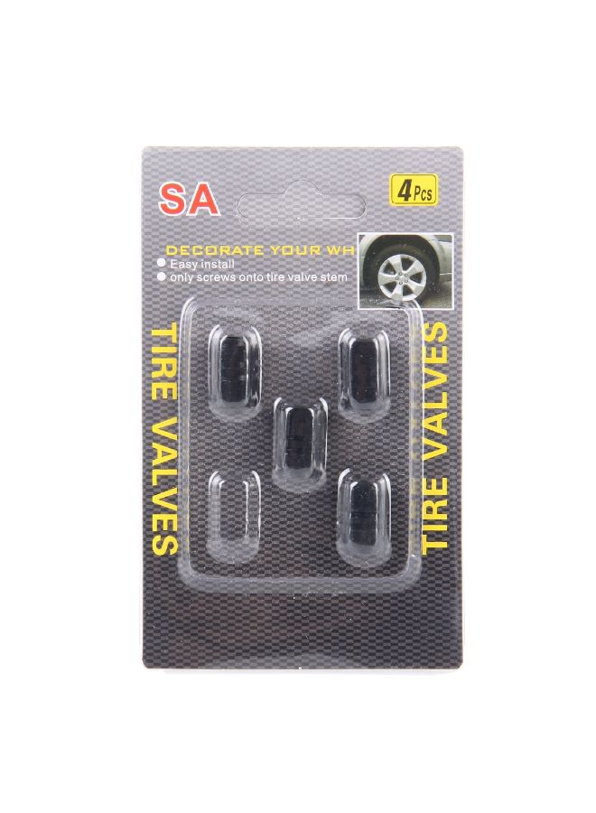 Generic 4-Piece Hexagon Shaped Universal Tire Valve Stem Cap  - Image 5
