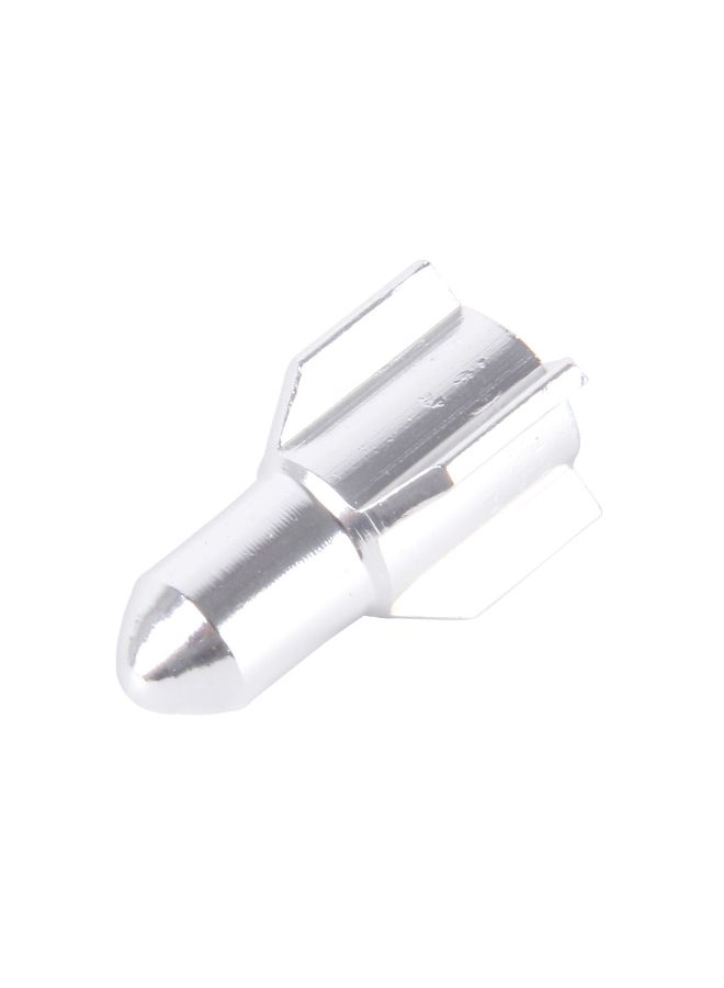 مجموعة أغطية صمام إطار السيارة على شكل صاروخ مكونة من 4 قطع - Image 3