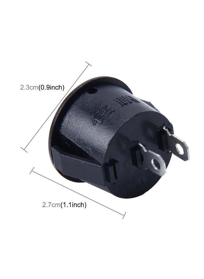 Generic Universal 2-Pin Round Cap OFF-ON DIY Push Button  - Image 3