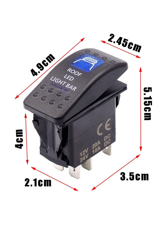 Generic 5-Pin Universal Roof /Headlight Power Switch  - Image 5