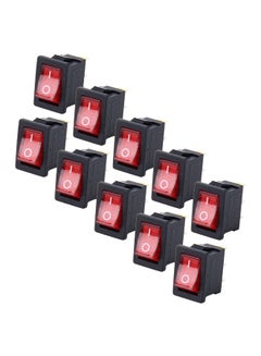 Generic 10-Piece DIY 3-Pin Boat Cap OFF-ON Push Button  - Image 2