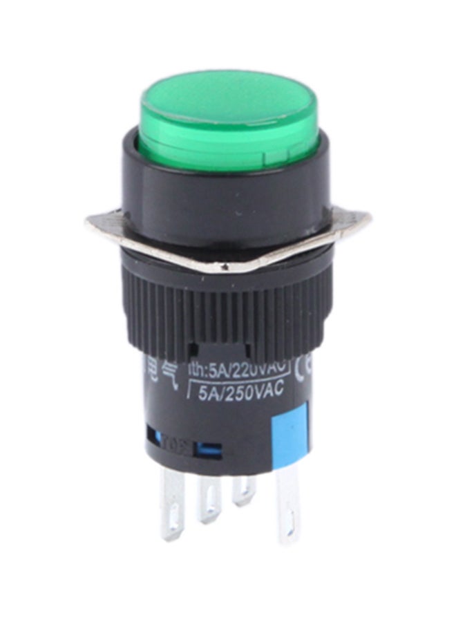 DIY Round Button Push Switch With LED Indicator