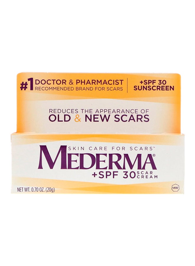 Mederma Scar Cream Plus SPF30 20grams - Image 1