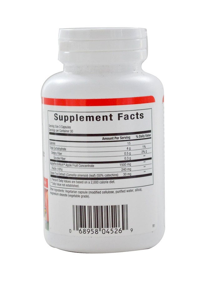 natural Factors Apple Pectin Rich 90 Capsules - Image 2