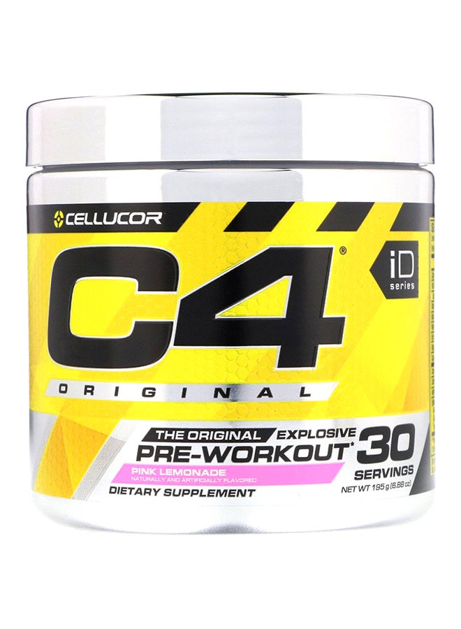 CELLUCOR C4 Original Explosive Pre-Workout - Pink Lemonade - 30 Servings  - Image 1