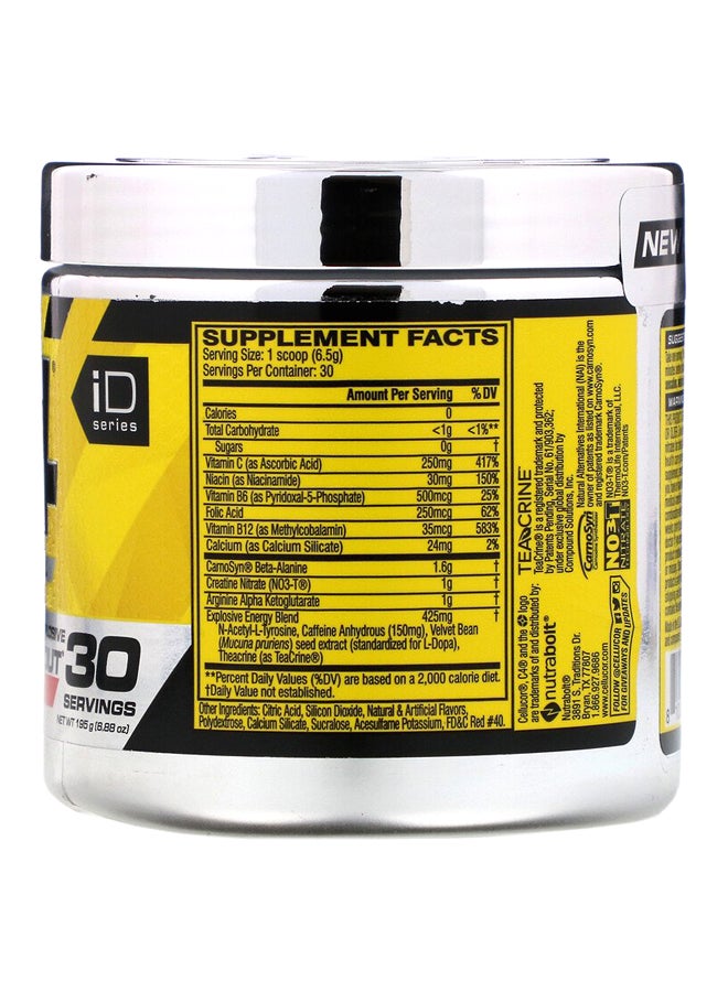 C4 Original Explosive Pre-Workout - Fruit Punch - 30 Servings  195 Gm - v1585755765/N13182581A_2