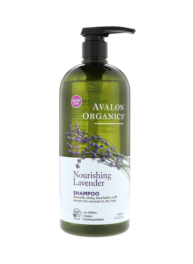 أفالون أورجانيكس شامبو مغذي للشعر بخلاصة اللافيندر 946ملليلتر - Image 1