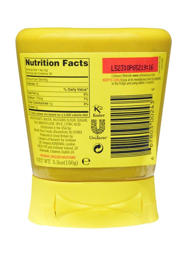 كولمانز عبوة خردل إنجليزي قابلة للضغط 6 x 150جرام - Image 2
