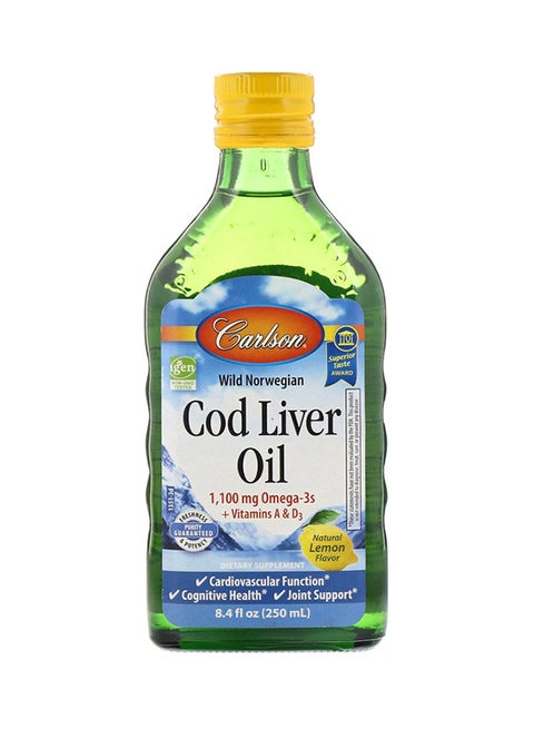 Omega 3s Lemon Flavor Cod Liver Oil