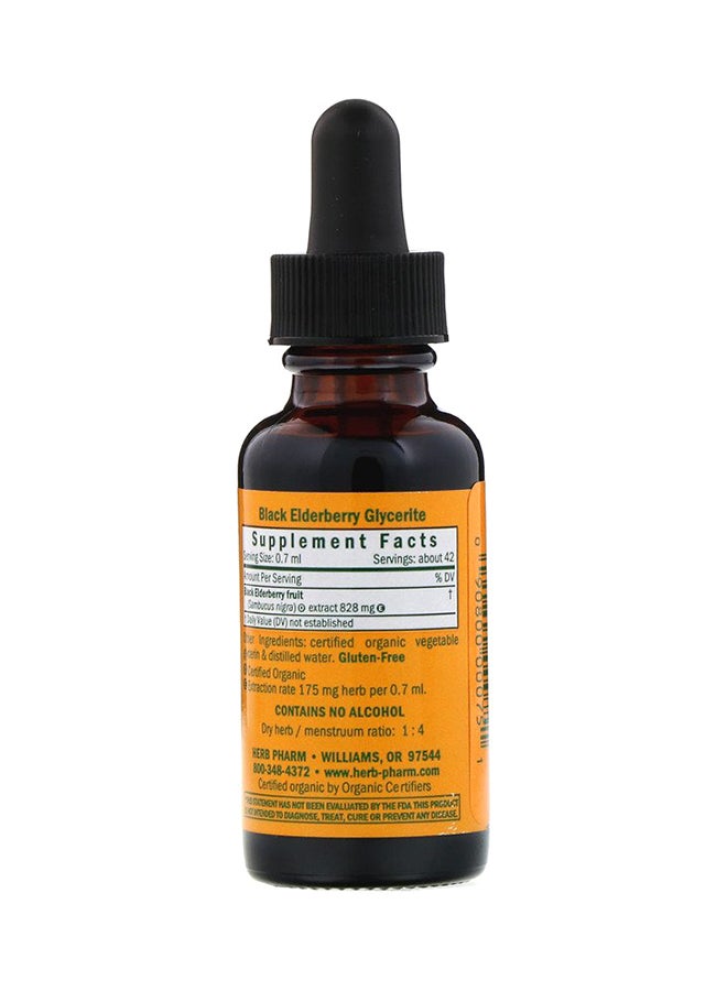 HERB PHARM Black Elderberry Glycerite Immune Support - Image 2