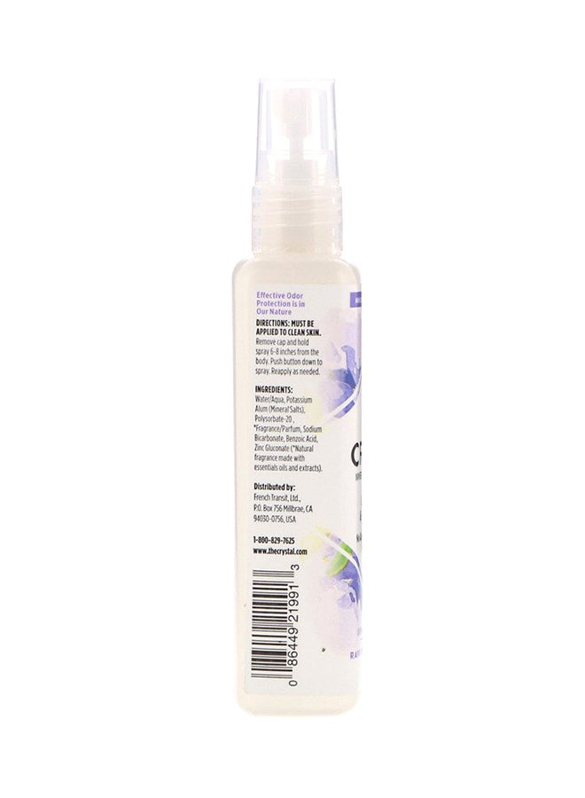 CRYSTAL ESSENCE Mineral Deodorant Body Spray - Lavender And White Tea Clear 118ml  - Image 2