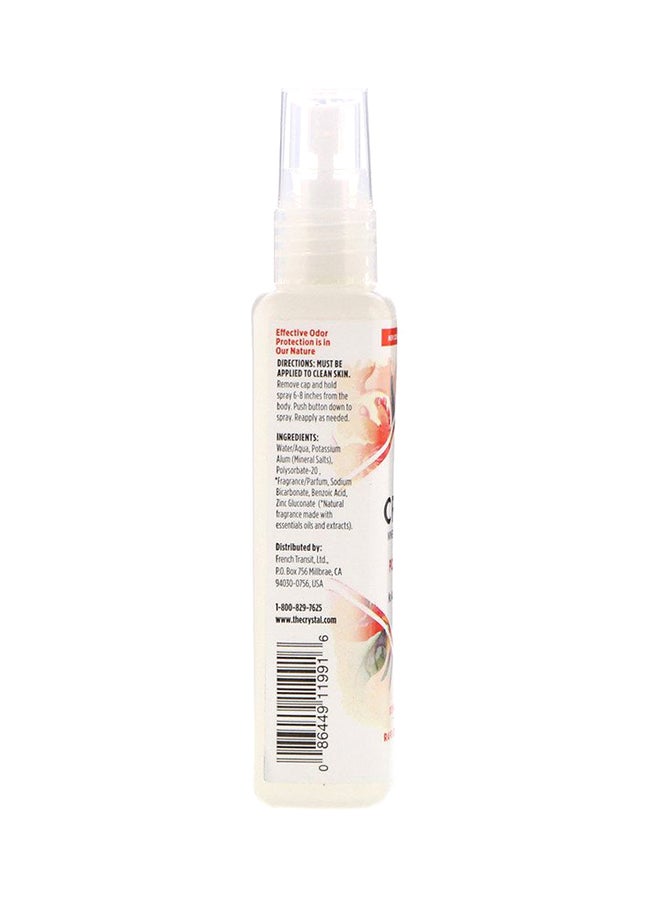 CRYSTAL ESSENCE Mineral Deodorant Body Spray - Pomegranate Clear 118ml  - Image 2