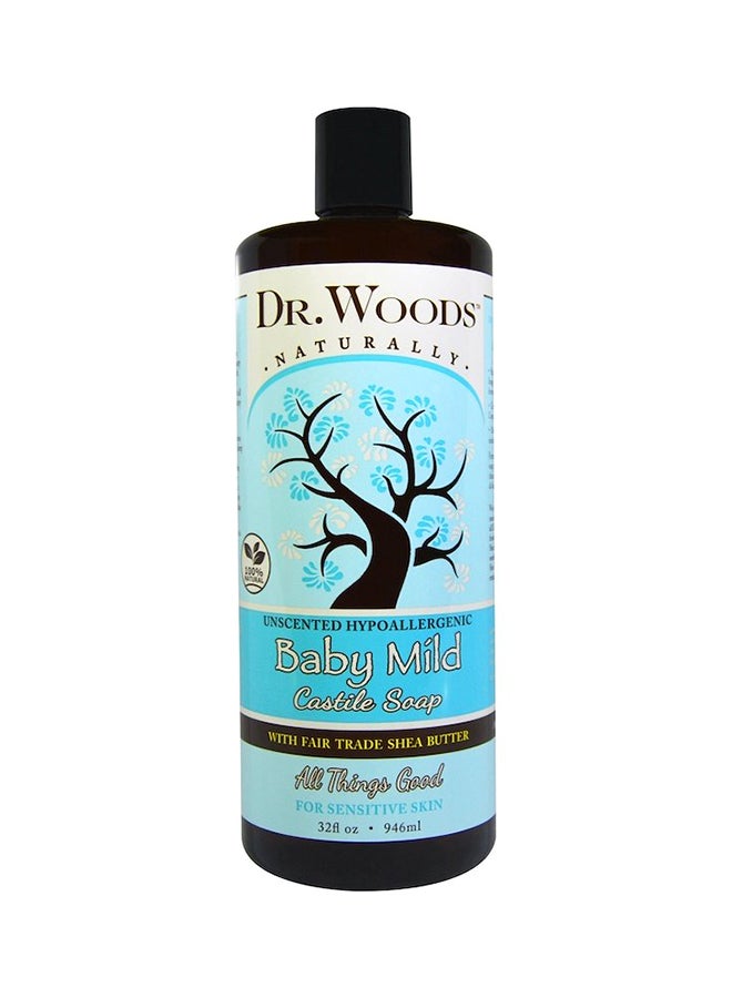 د.وودز صابون كاستيل لطيف للأطفال بزبدة الشيا - غير معطر - Image 1