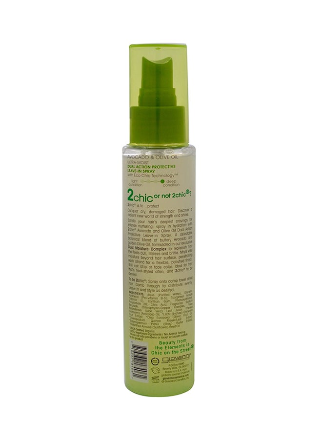Giovanni 2chic Ultra Moist Dual Action Protective Leave In Spray 118ml  - Image 2