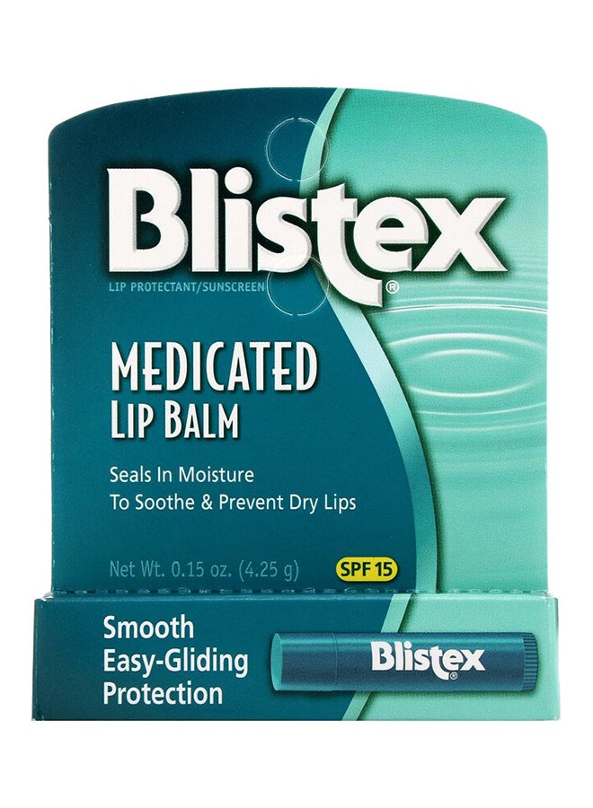 Blistex - Pack Of 3 Medicated Lip Protectant Balm SPF 15 - Image 1