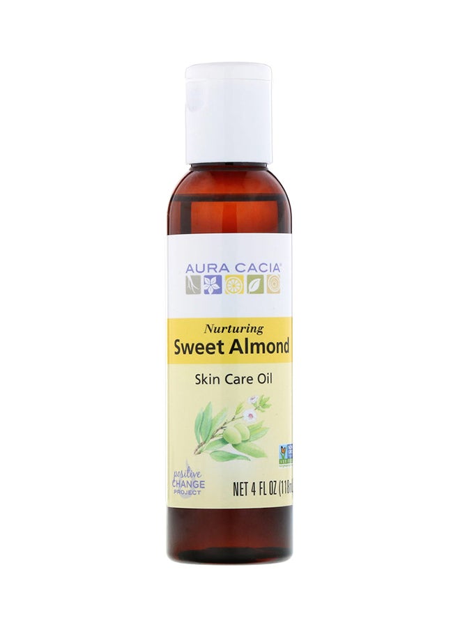 Aura Cacia Sweet Almond Natural Skin Care Oil - Image 1