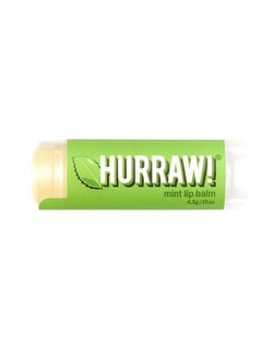 Hurraw! Mint Lip Balm Green 