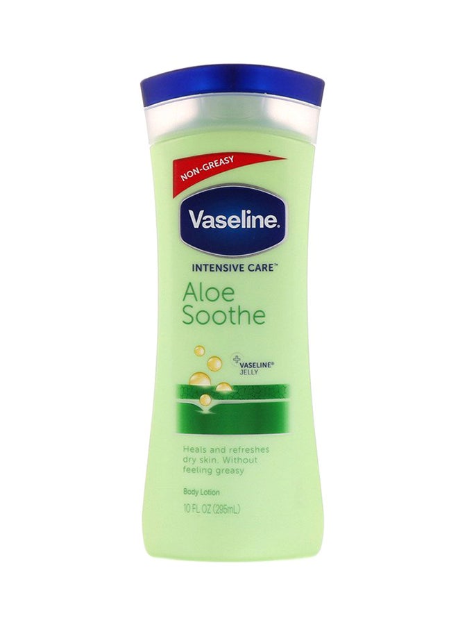 Vaseline Moisture Aloe Lotion 295 6 8 Oz 6 8 Ounce green - Image 1