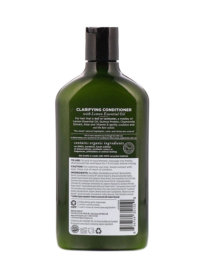 Avalon Organics Clarifying  Conditioner - Lemon 312grams - Image 2
