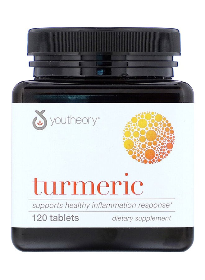 youtheory Turmeric Support Anti-Inflamatory - 120 Tablets - Image 1