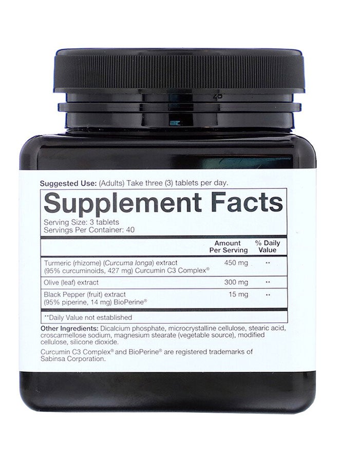 youtheory Turmeric Support Anti-Inflamatory - 120 Tablets - Image 2