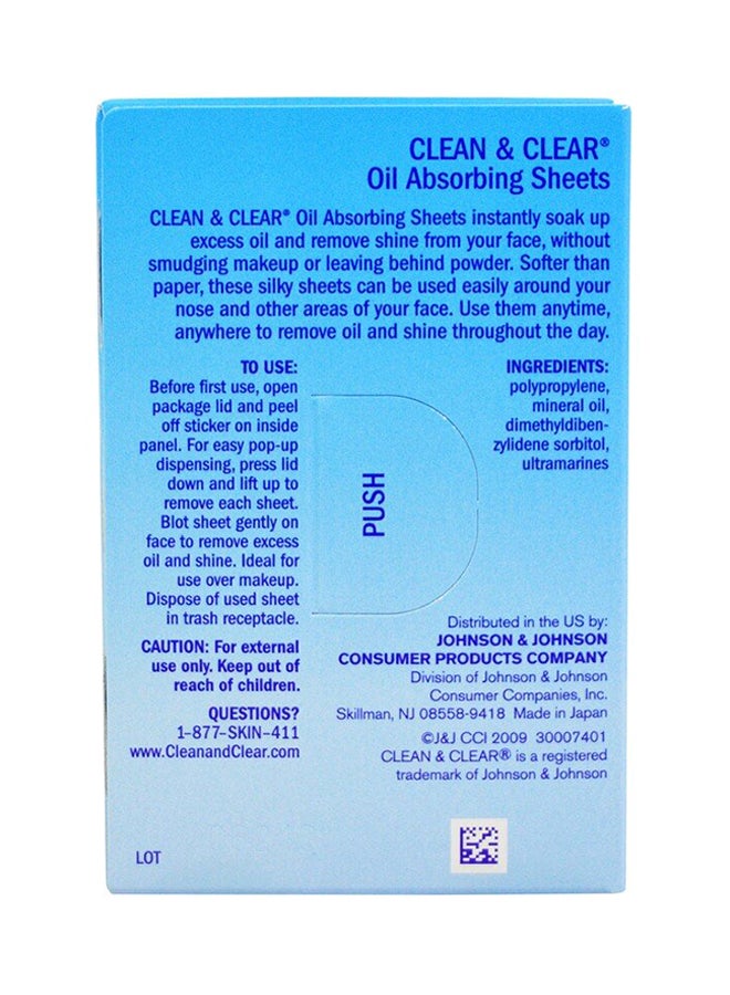 Clean & Clear Pack Of 4 Oil Absorbing Sheets - Image 2