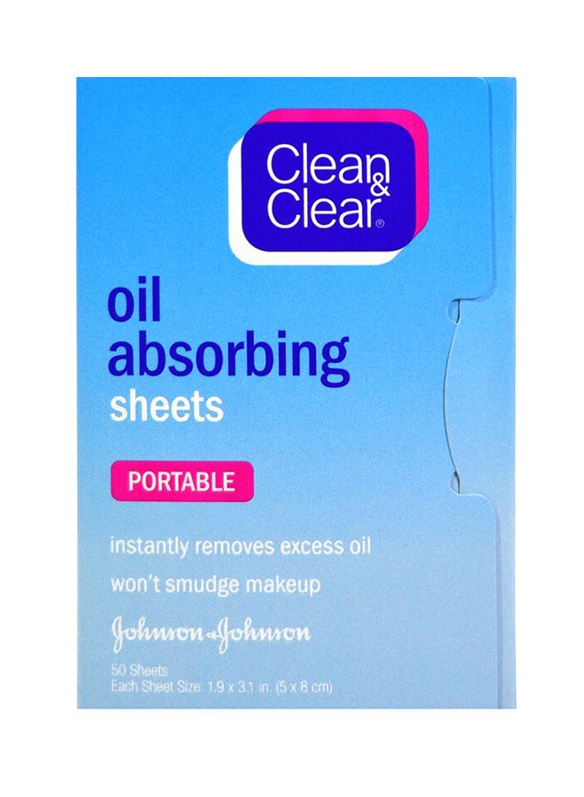 Clean & Clear Pack Of 4 Oil Absorbing Sheets - Image 1