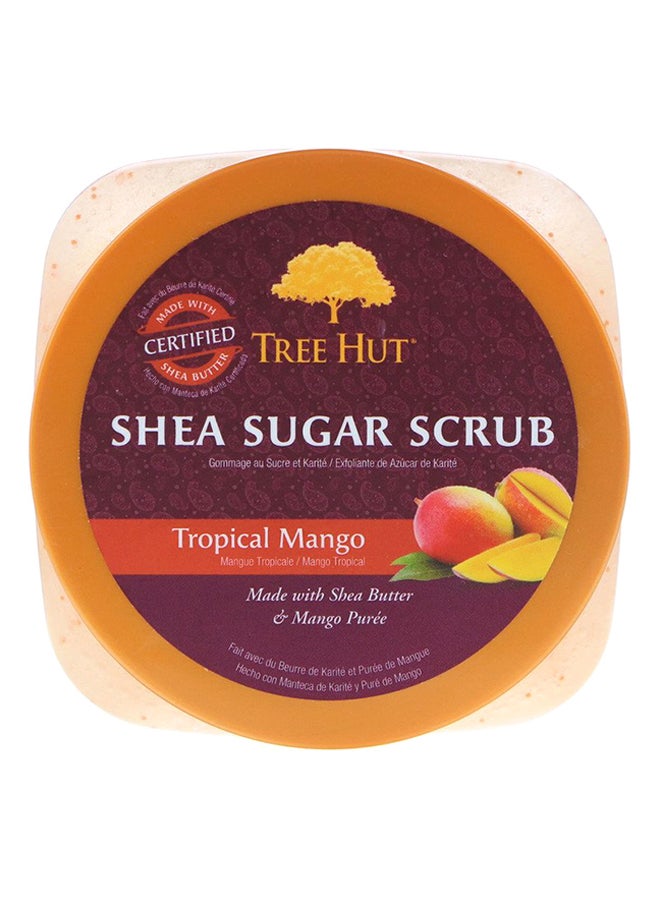 تري هت مجموعة مقشر جسم بالسكر والمانجو الاستوائي وزبدة الشيا مكونة من قطعتين - Image 3