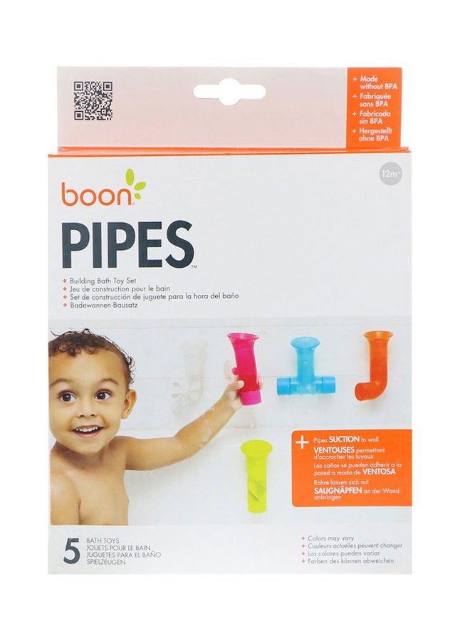 5-Piece Building Bath Pipes Toy Set B11088