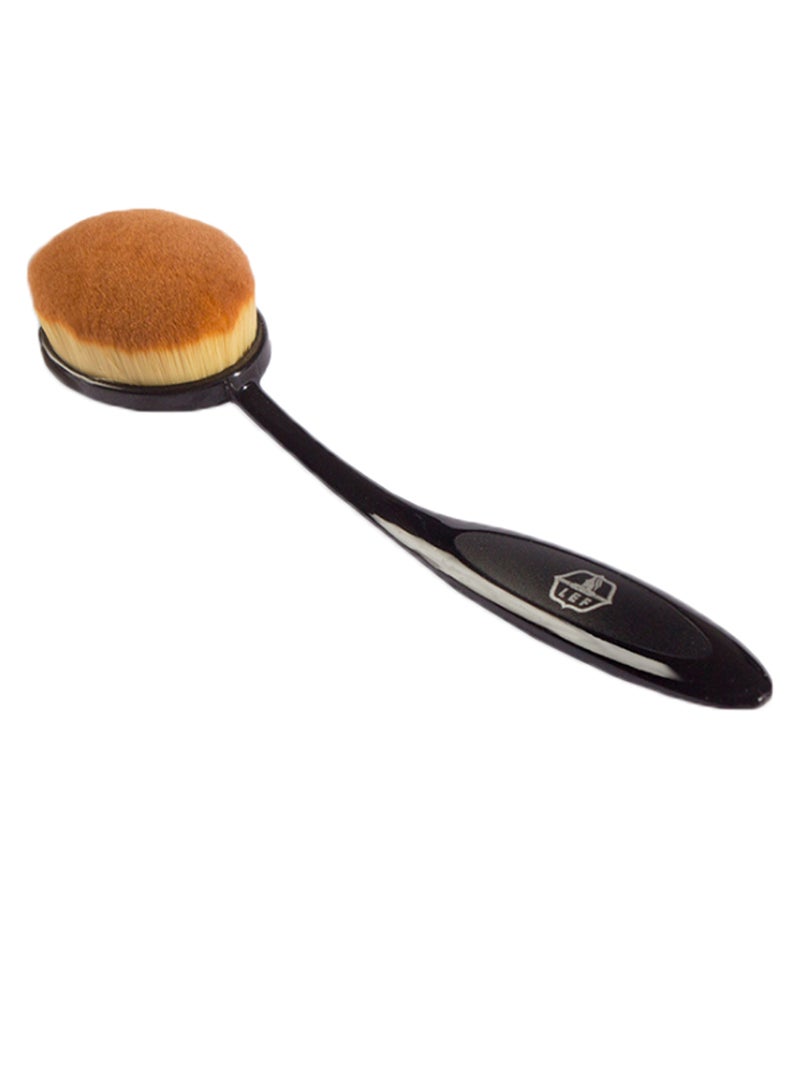 ليف فرشاة مزج مستحضرات التجميل بني/أسود - Image 2