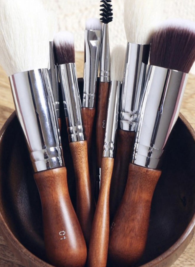 LEF 8-Piece Vol 02 Complete Face Brush Set Multicolour - Image 2