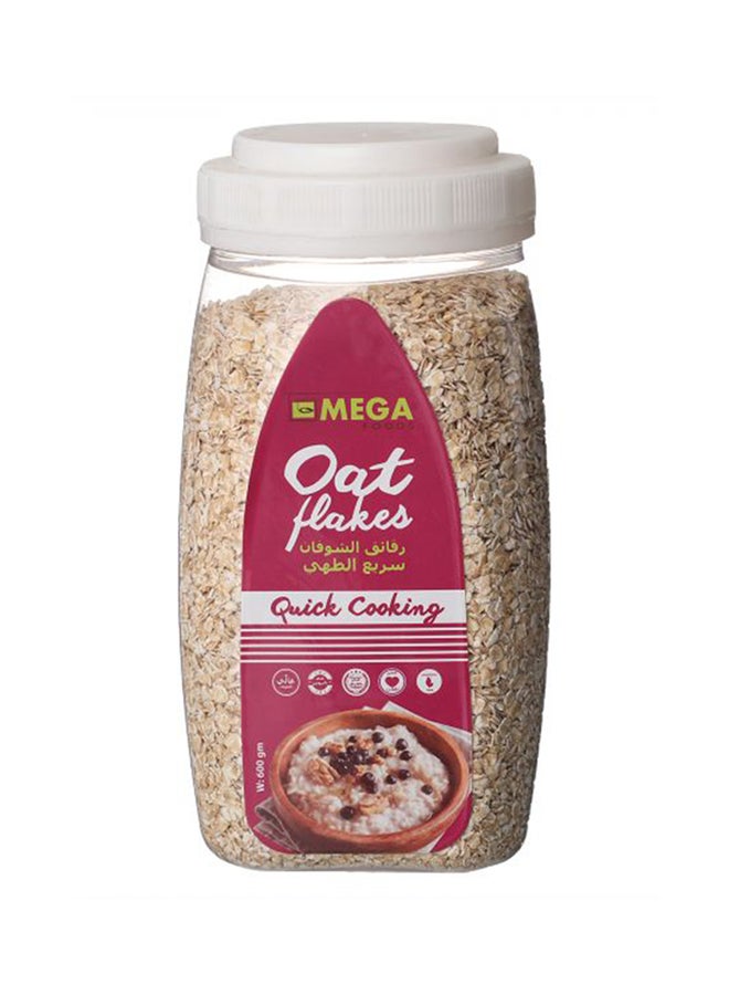 ميجا فودز رقائق الشوفان سريع الطهي 600جرام - Image 1