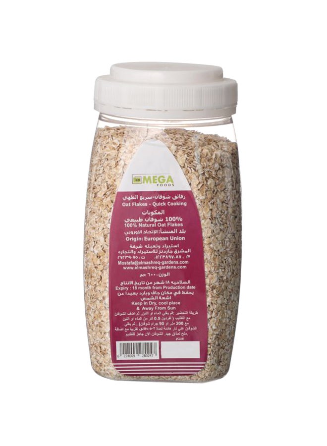 ميجا فودز رقائق الشوفان سريع الطهي 600جرام - Image 2