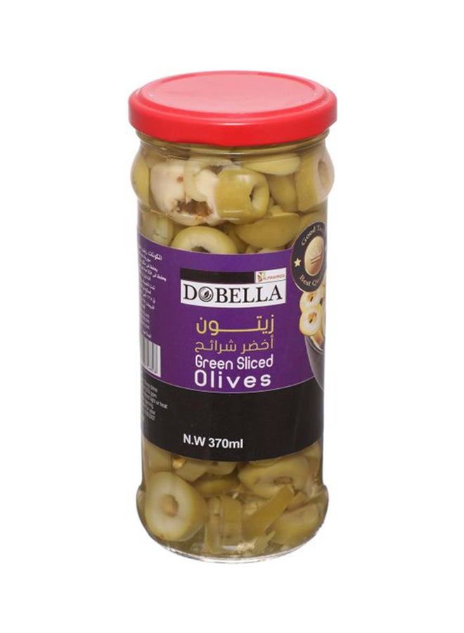 DOBELLA Pickled Sliced Olive 370ml  - Image 1