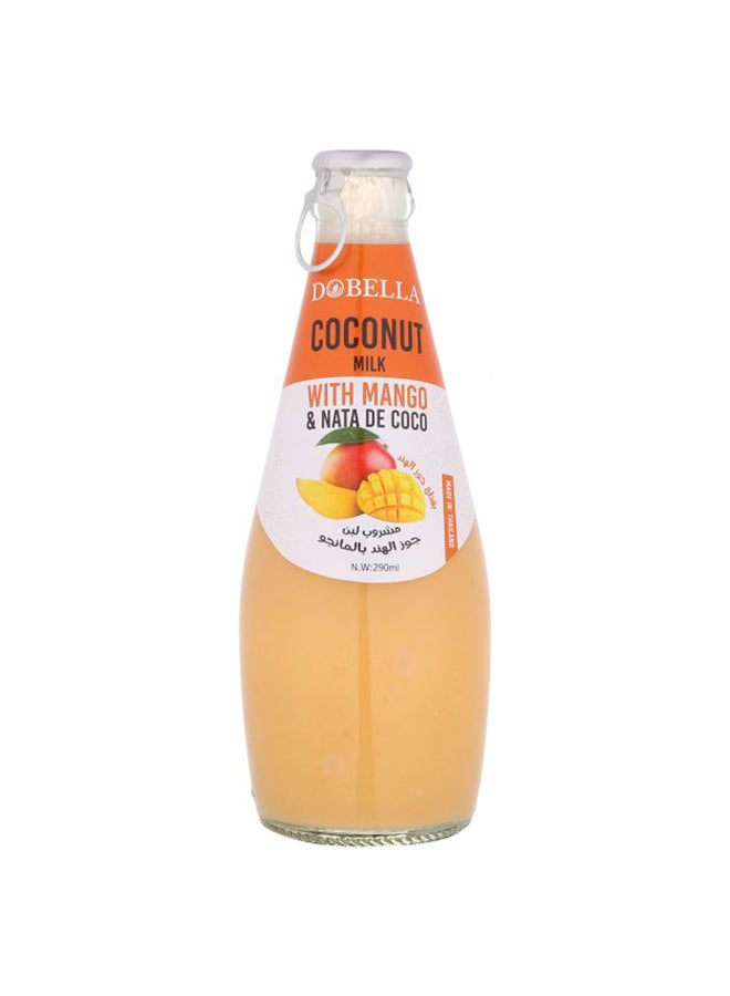 DOBELLA - Coconut Milk With Mango And Nata De Coco 290ml - Image 1